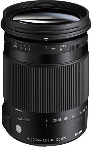 Sigma 18-300mm F3.5-6.3 Contemporary Dc Macro Os Hsm Lens